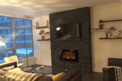 Quartzite ledge Series - Midnight Black
