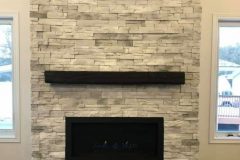 Stacked Ledgestone Series - Grey Mist