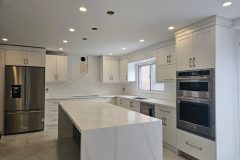 Full Kitchen + Backsplash + Waterfall Island - Newmarket