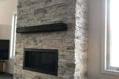 Stacked Ledgestone Series - Grey Mist