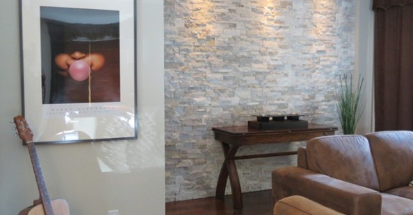 Quartzite Ledge - Oyster Shell