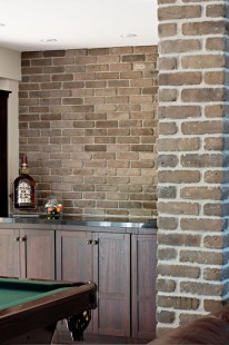 Thin Brick Veneer - Indian Brown