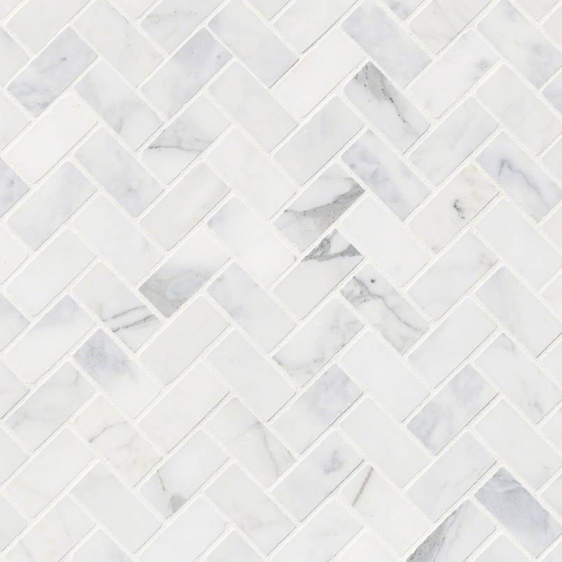 MSI Stone Herringbone Pattern Calacatta Cressa Herringbone