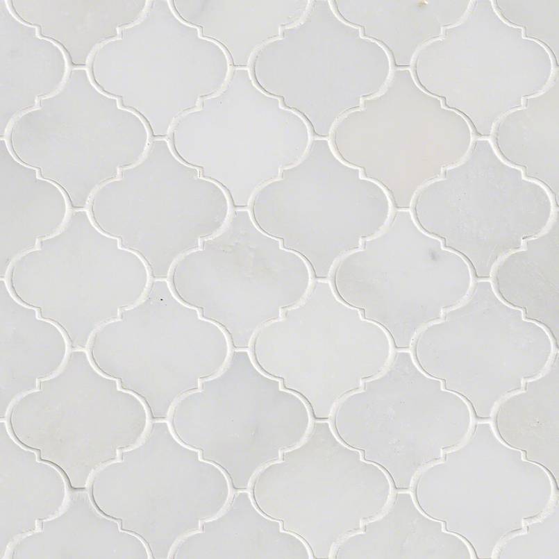 MSI Stone Arabesque Pattern Greecian White Arabesque