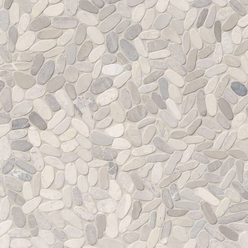 MSI Stone Pebble Pattern Sliced Pebble Truffle