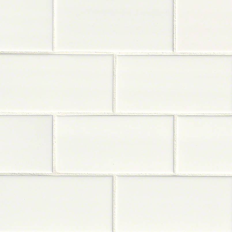 MSI Stone White Ceramic Subway Tile