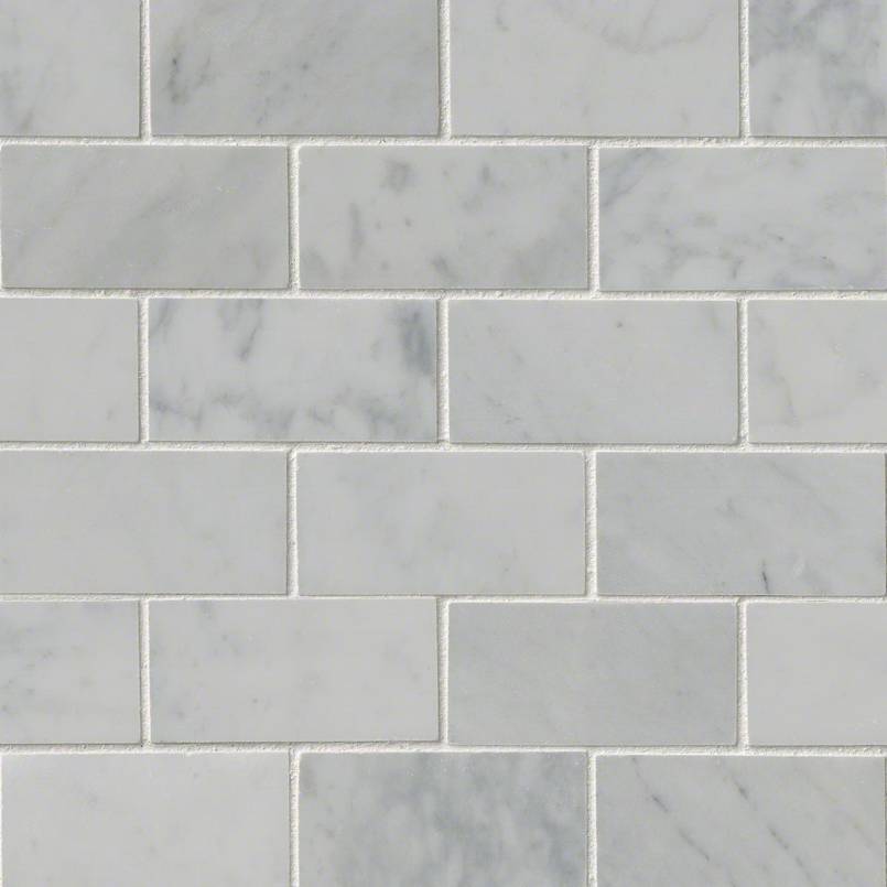 MSI Stone Carrara White Subway Tile