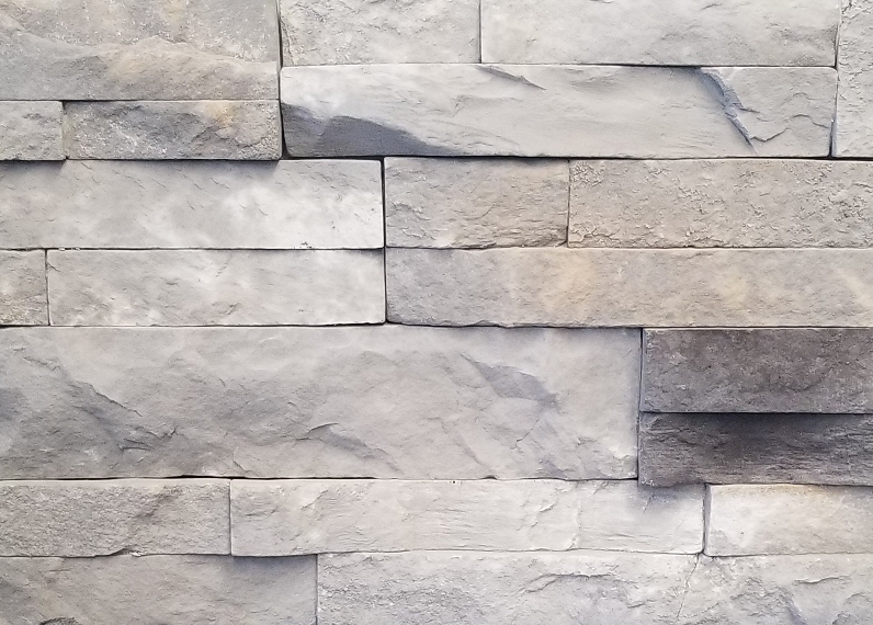 Canyon Stone Canada Stone Selex Manufactured Stone Veneer Stack Ledgestone Golden Grey