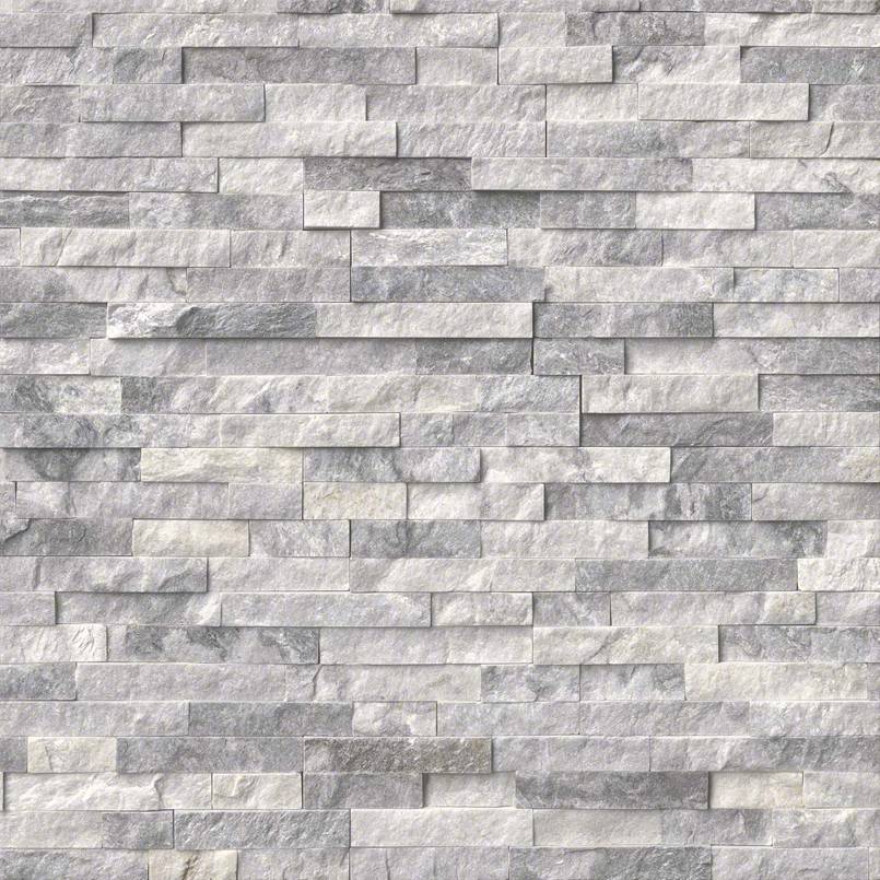 MSI Stone Natural Stone Veneer Rockmount Alaska Gray Splitface Stacked Stone