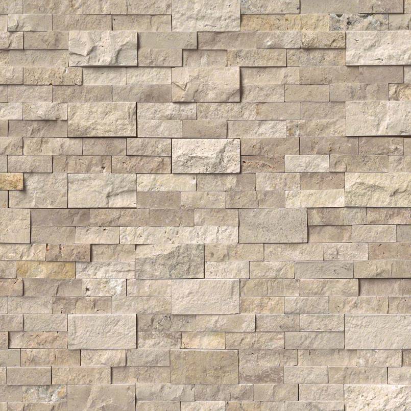 MSI Stone Natural Stone Veneer Rockmount Roman Beige Stacked Stone