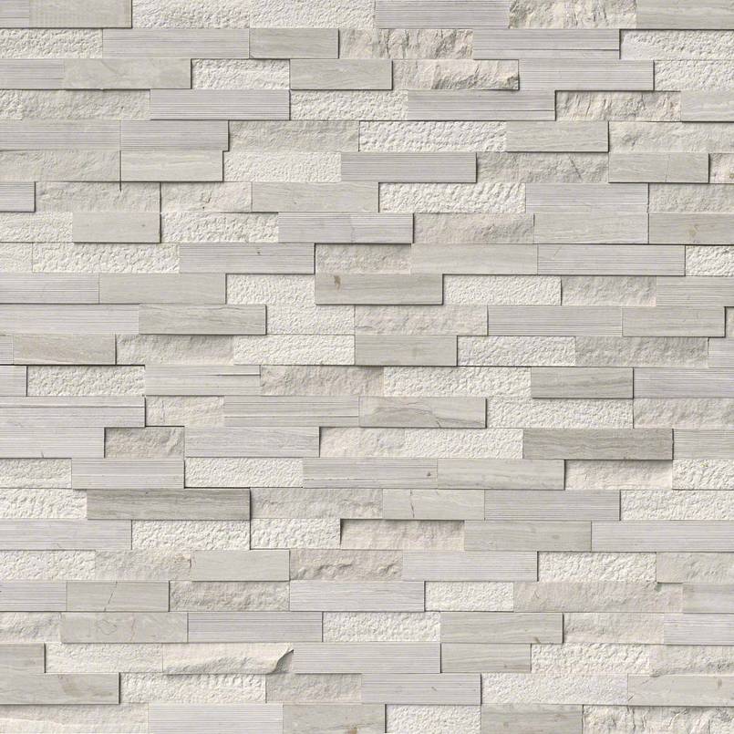 MSI Stone Natural Stone Veneer Rockmount White Oak Multi Finish Stacked Stone