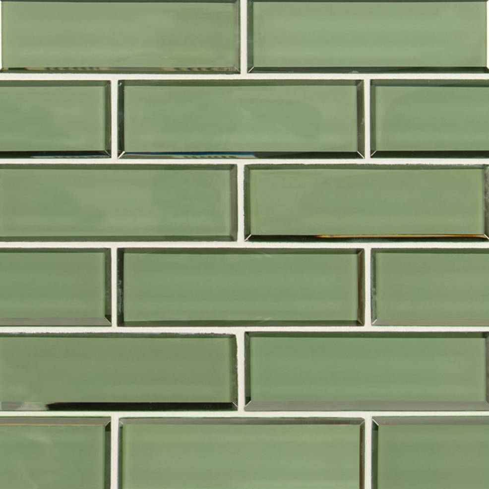 MSI Stone Evergreen Beveled 2x6 Subway Tile