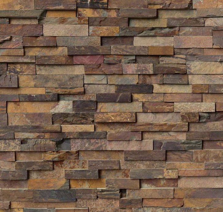 MSI Stone Natural Stone Veneer Rockmount California Gold Stacked Stone