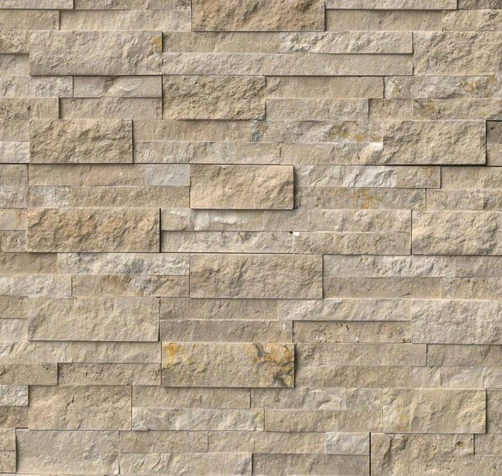 MSI Stone Natural Stone Veneer Rockmount Durango Cream Stacked Stone