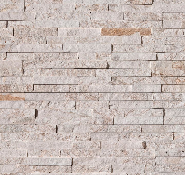 MSI Stone Natural Stone Veneer Rockmount Royal White Stacked Stone