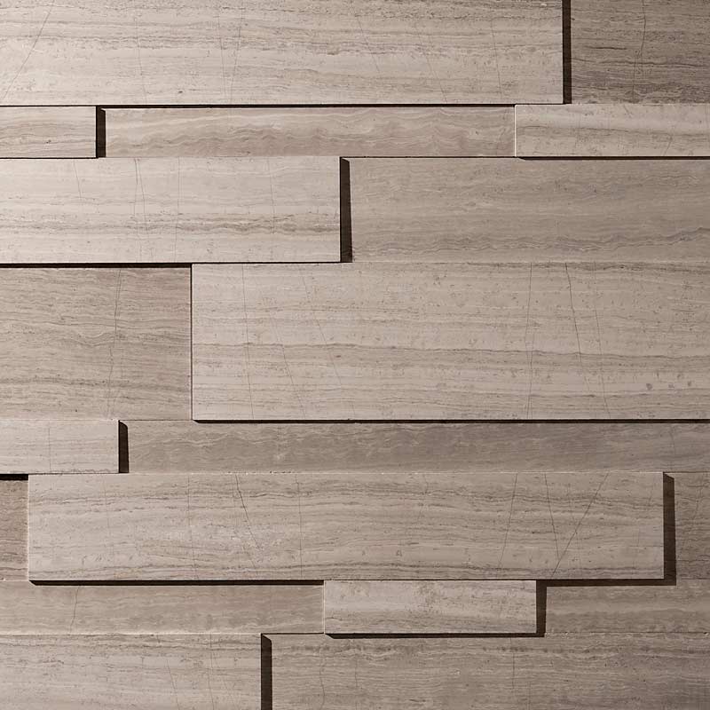 Erthcoverings Natural Stone Veneer Silver Fox Large Strips
