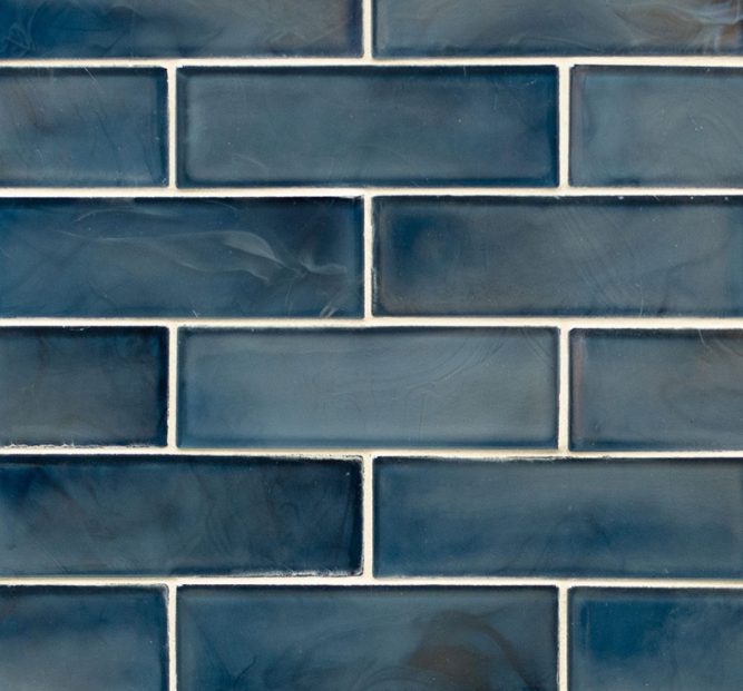 MSI Stone Blue Shimmer 2x6 Subway Tile