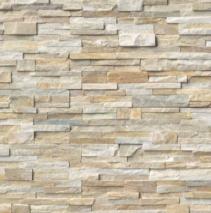 MSI Stone Natural Stone Veneer Rockmount Golden Honey Stacked Stone