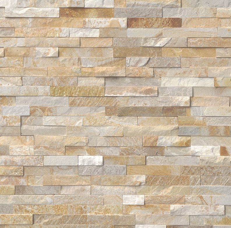 MSI Stone Natural Stone Veneer Rockmount Sparkling Autumn Stacked Stone