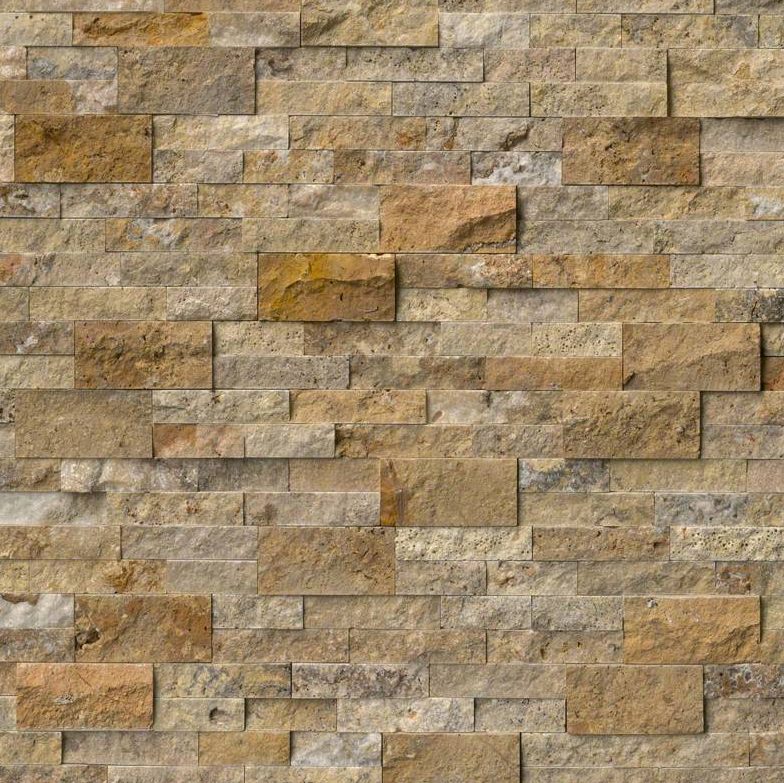 MSI Stone Natural Stone Veneer Rockmount Tuscany Scabas Stacked Stone
