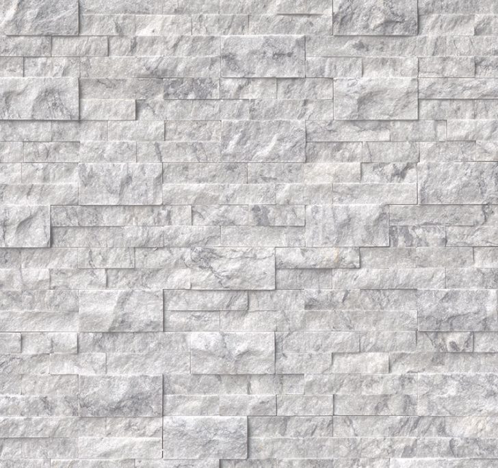 MSI Stone Natural Stone Veneer Rockmount Arabescato Carrara Stacked Stone