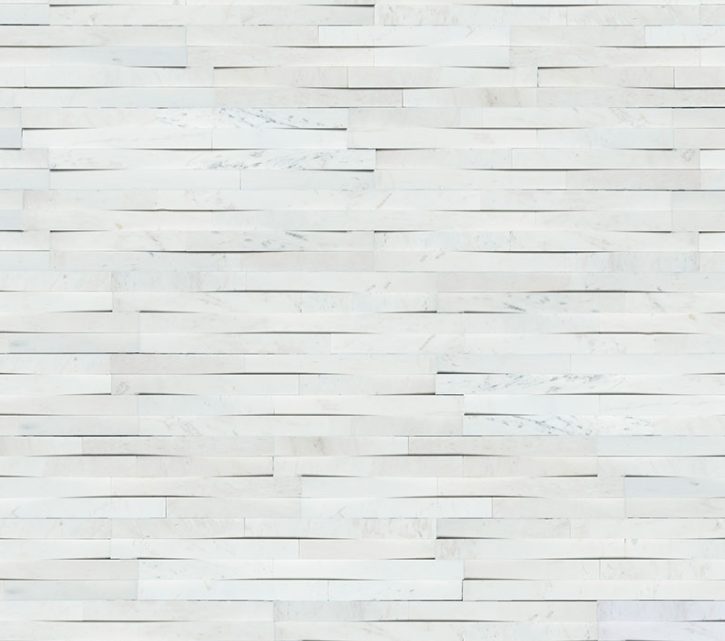 MSI Stone Natural Stone Veneer Rockmount Cosmic White 3D Wave Stacked Stone