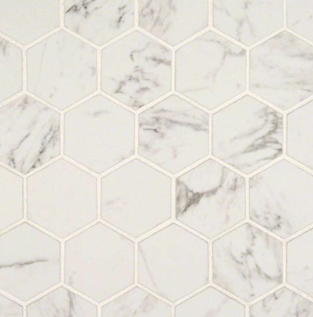 MSI Stone Hexagon Pattern Pietra Carrara Hexagon