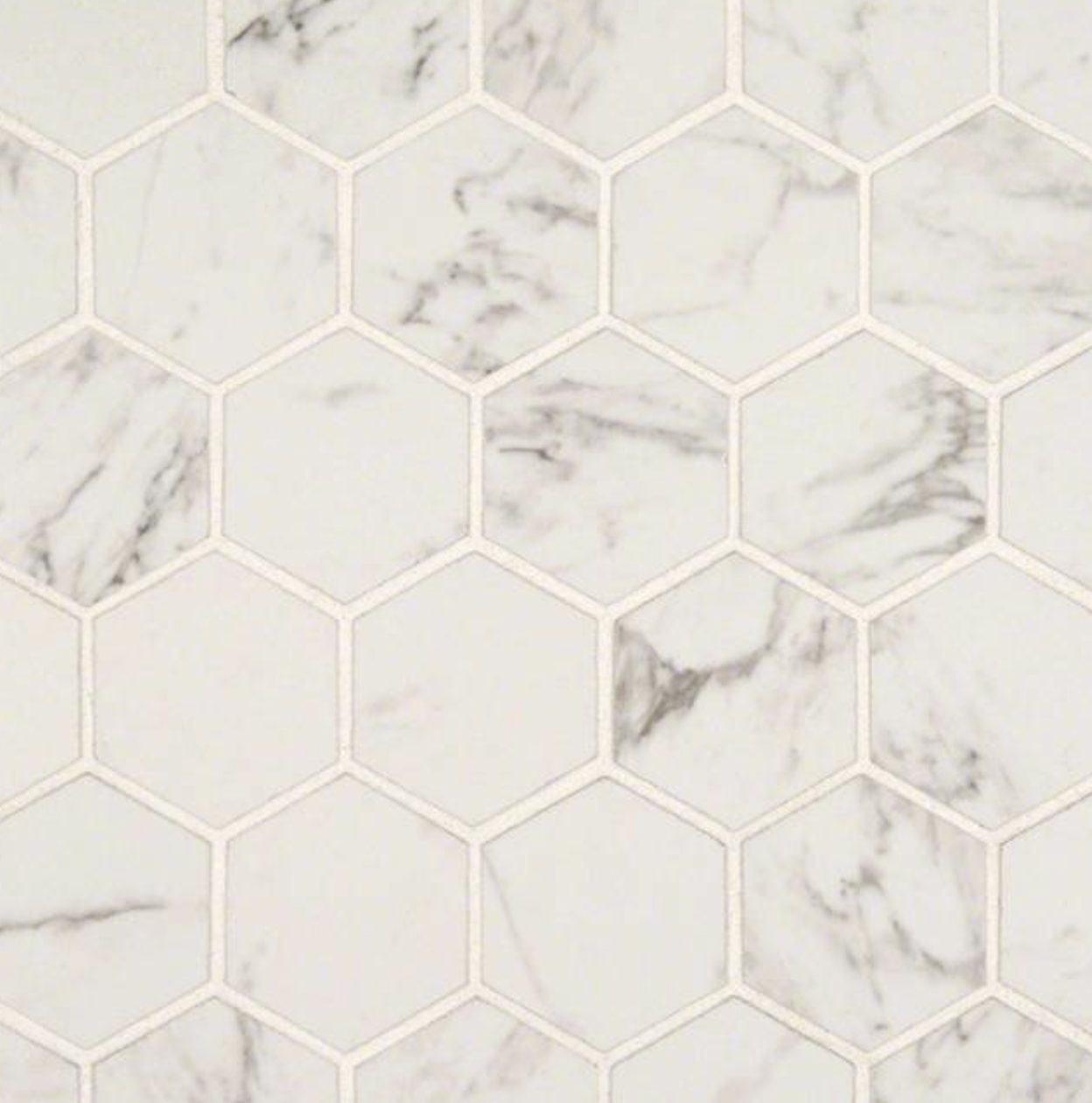 MSI Stone Hexagon Pattern Pietra Carrara Hexagon