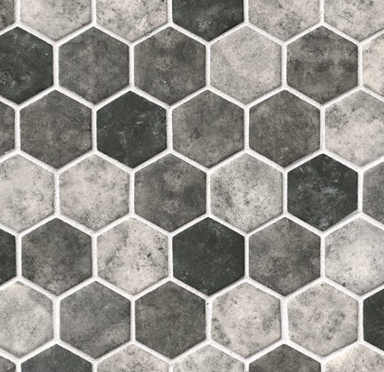 MSI Stone Hexagon Pattern Urban Tapestry Hexagon