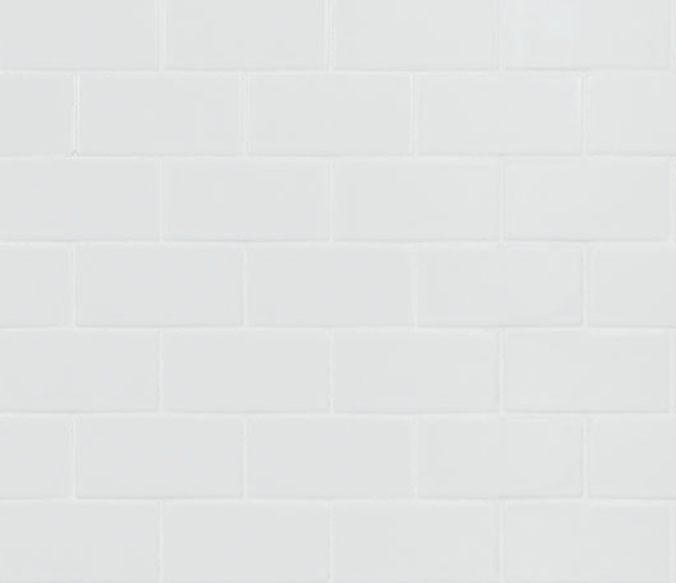 Retro Bianco Subway Tile Matte