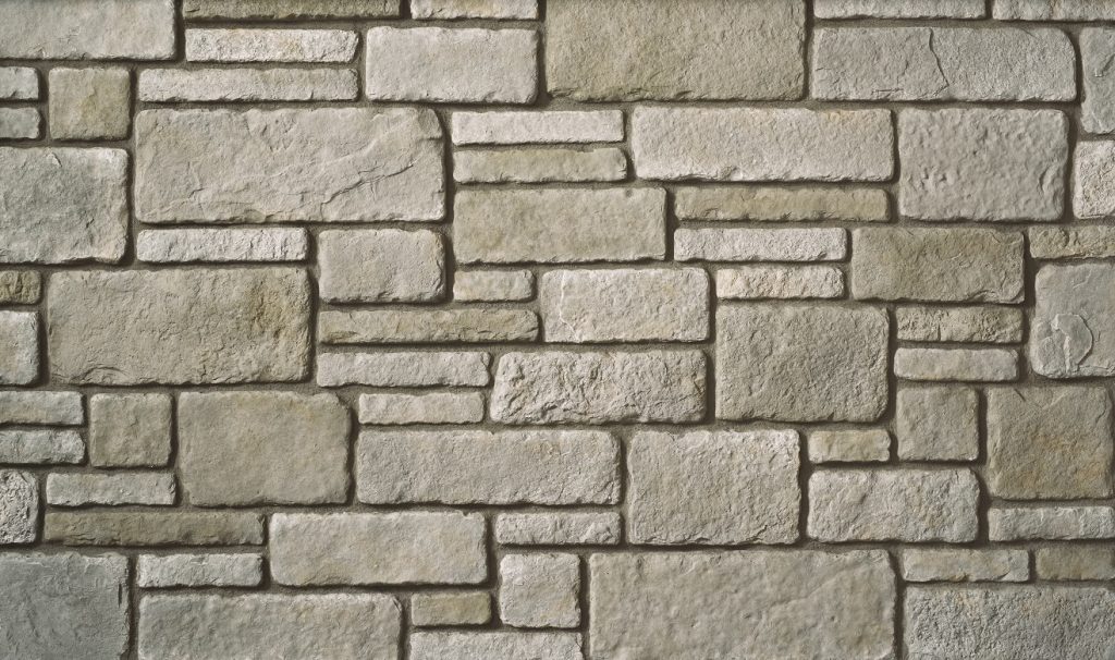 Cultured Stone Manufactured Stone Veneer Sculpted Ashlar Silver Shore