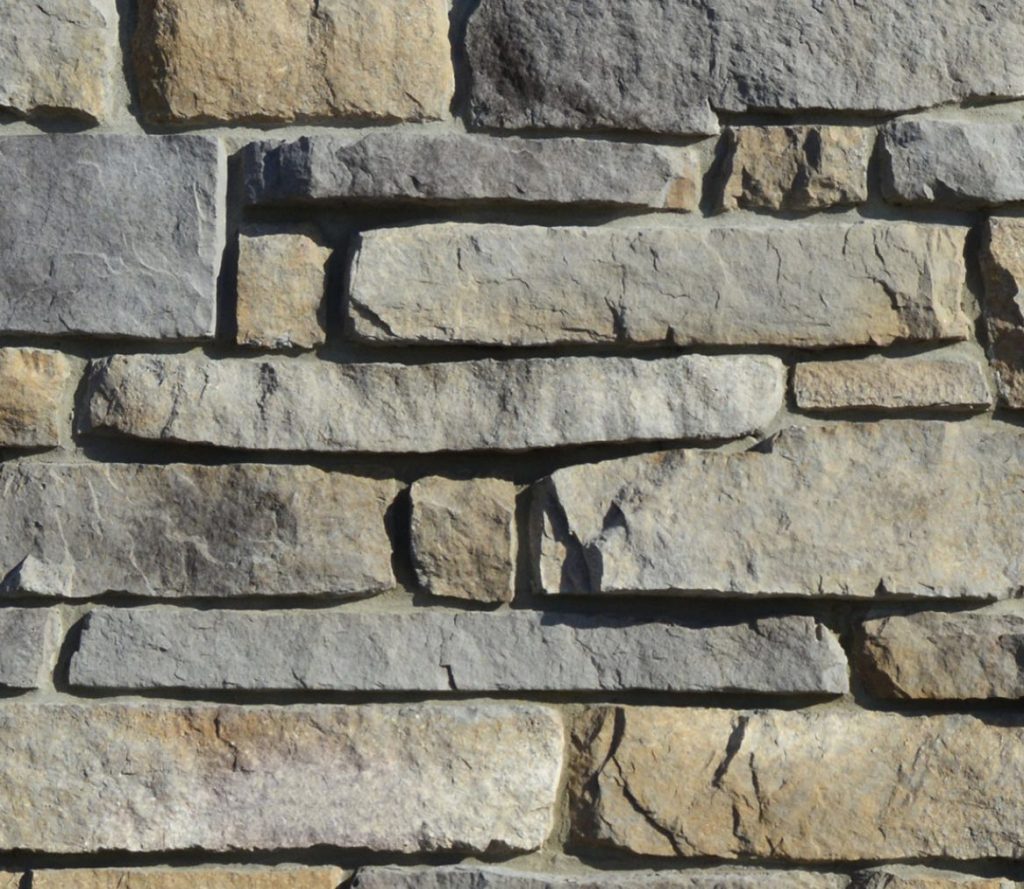 Canyon Stone Canada Stone Selex Manufactured Stone Veneer Rocky Ledge Golden Grey