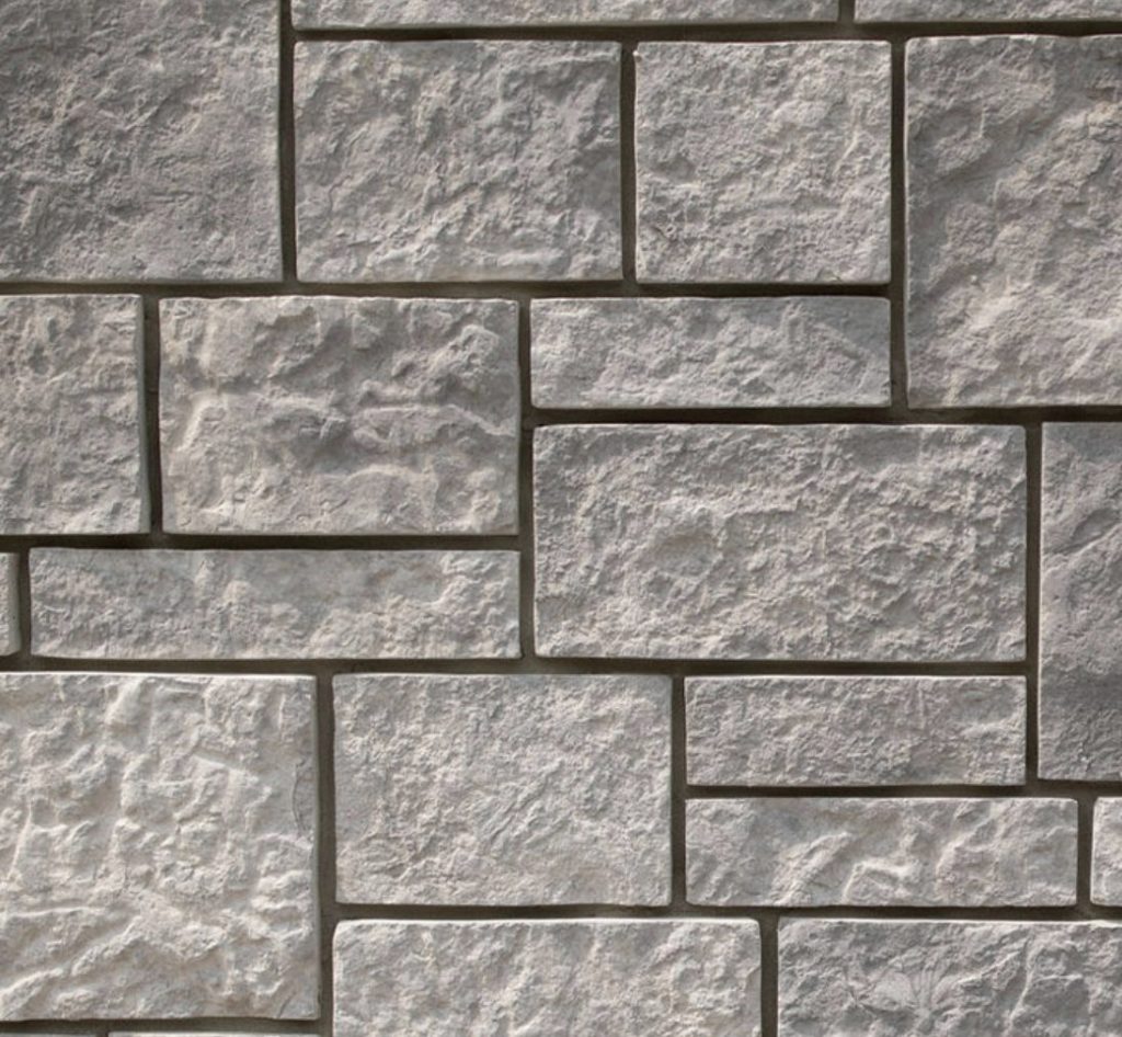 Canyon Stone Canada Stone Selex Manufactured Stone Veneer Ashlar Stone Cathedral Grey