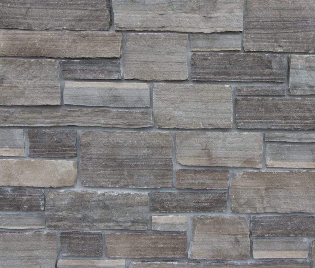 Fond Du Lac Natural Stone Veneer Country Collection Graphite Country