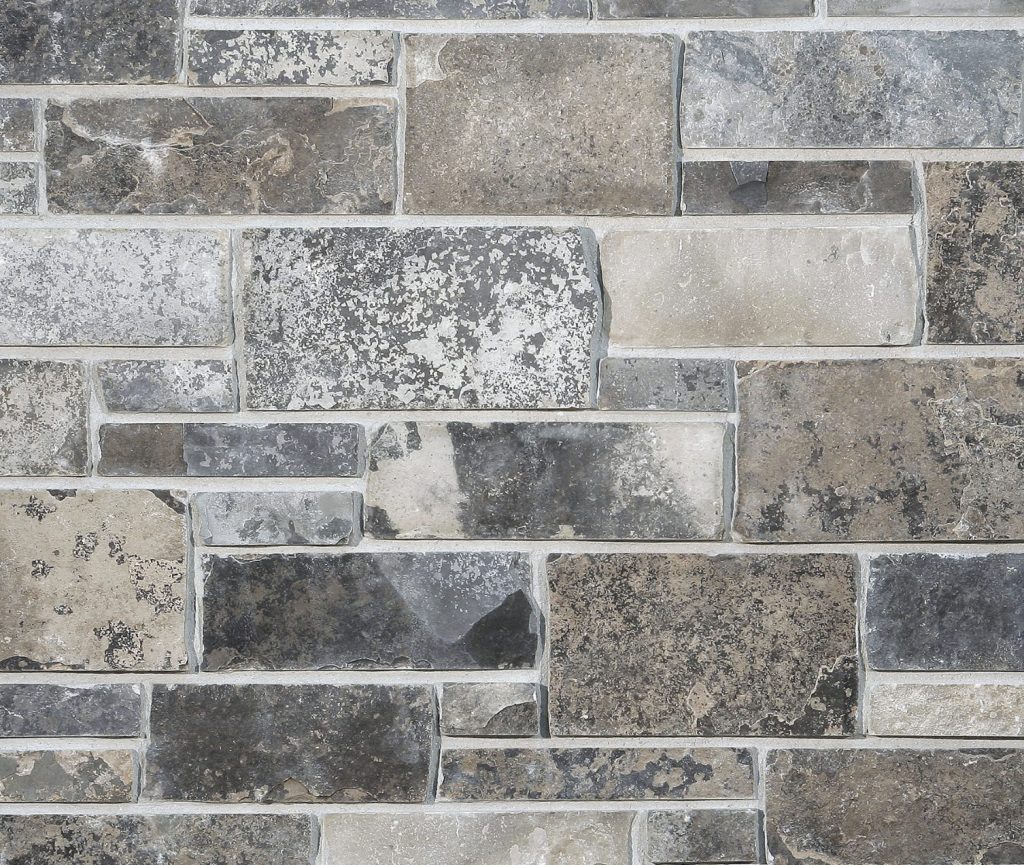 Fond Du Lac Natural Stone Veneer Dimensional Collection Graphite Dimensional