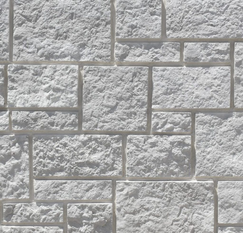 Prestige Stone Manufactured Stone Veneer Dressed Ashlar White Onyx