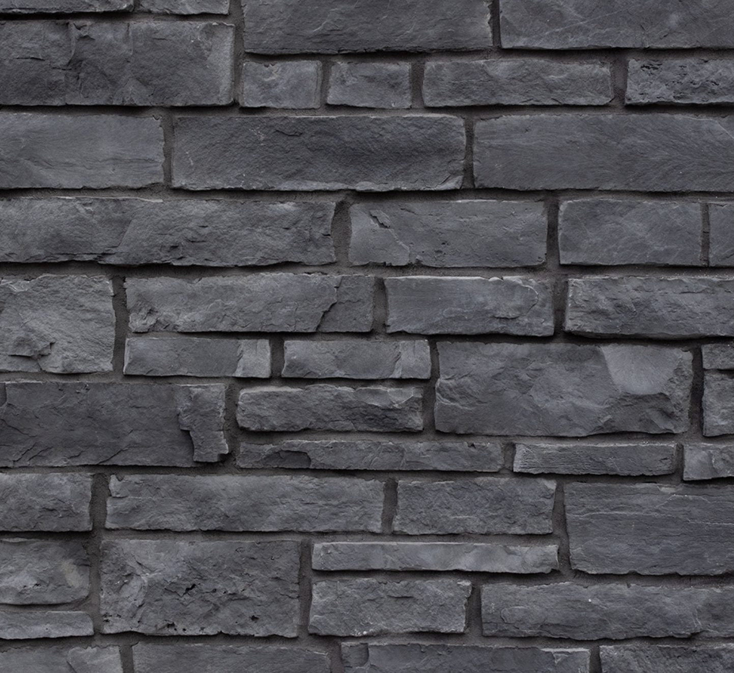 Prestige Stone Manufactured Stone Veneer Old County Ledge Black Onyx Prestige Stone Manufactured Stone Veneer Old County Ledge Black Onyx