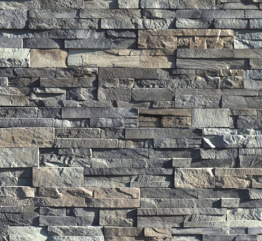 Prestige Stone Manufactured Stone Veneer Pro Stack Charcoal
