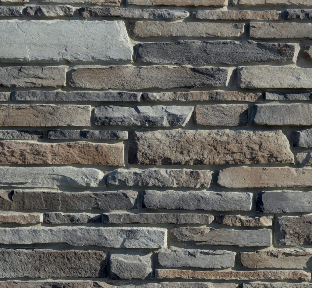 Prestige Stone Manufactured Stone Veneer Quarry Cut Charcoal