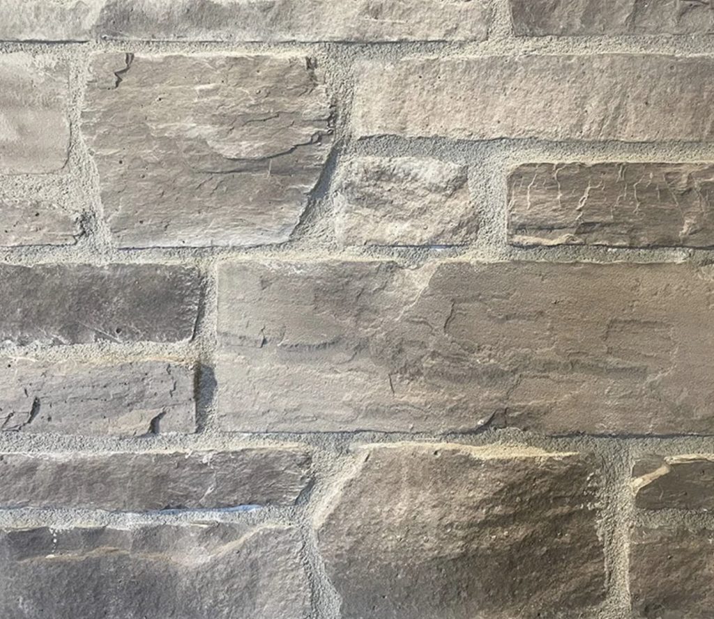 Manufactured Stone Veneer StoneRox Cobble Stone Ash