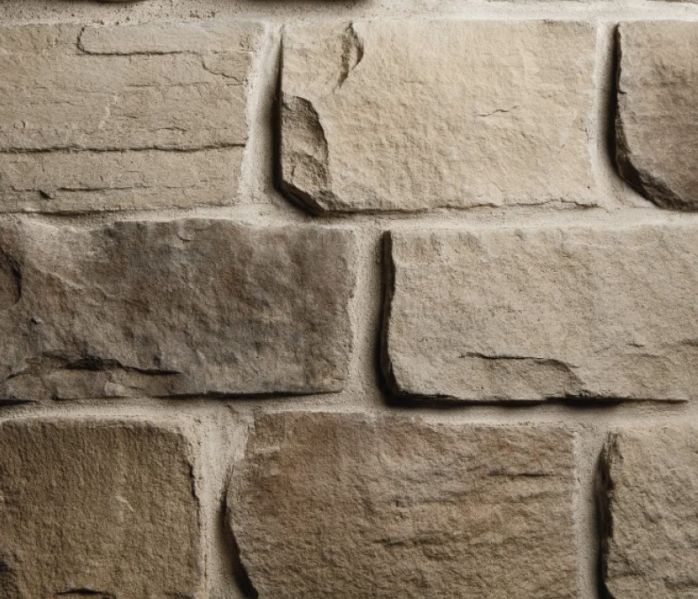 StoneRox Cobble Stone Walnut Manufactured Stone Veneer StoneRox Cobble Stone Walnut