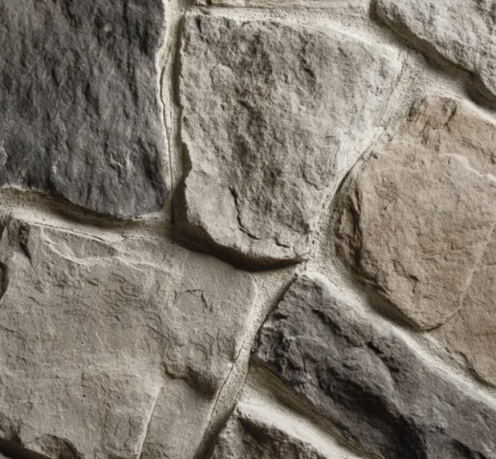 StoneRox Royal Stones Manufactured Stone Veneer Field Stone Series Black Forest