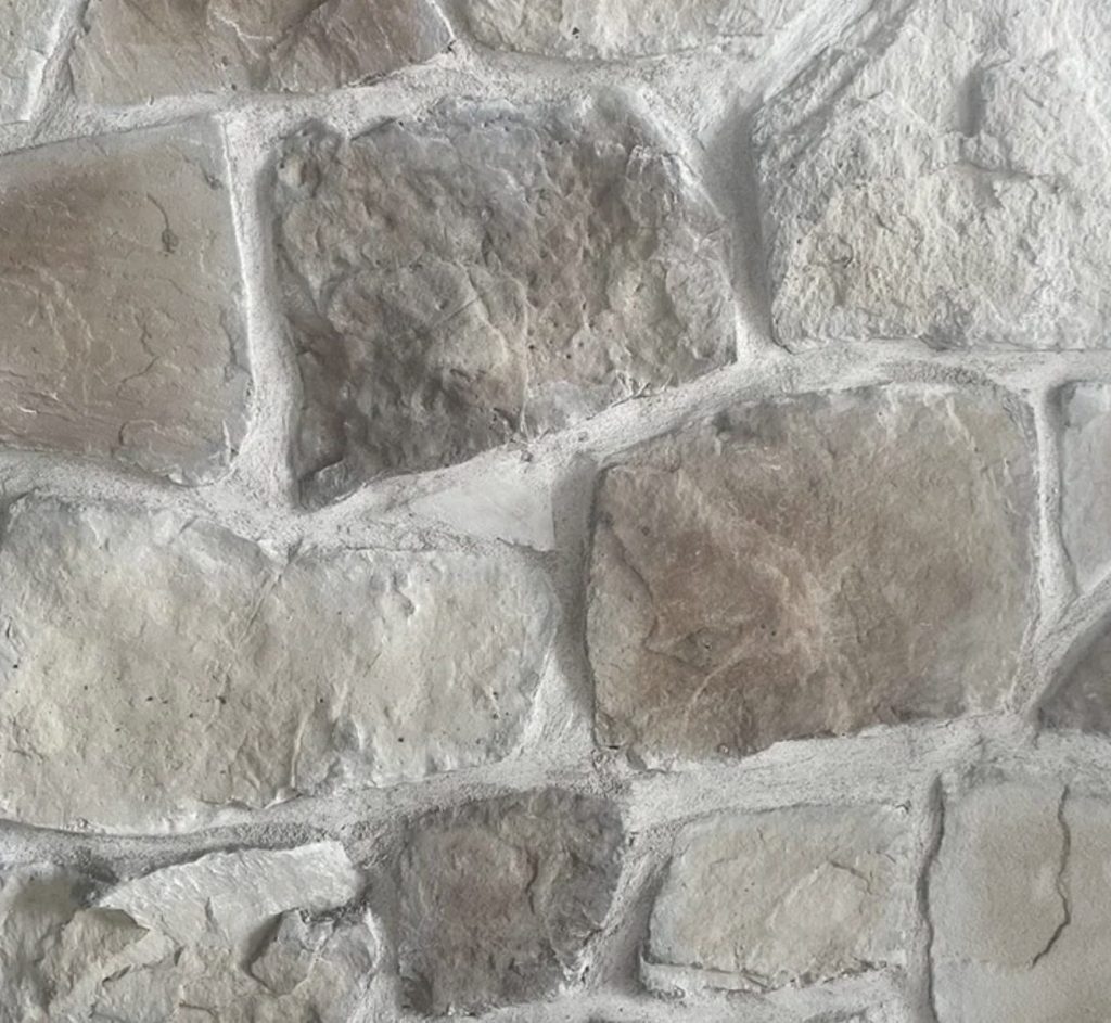 StoneRox Royal Stones Manufactured Stone Veneer Field Stone Series Walnut