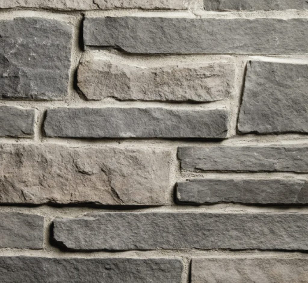 StoneRox Royal Stones Manufactured Stone Veneer Ledge Cobble Stone Silverstone