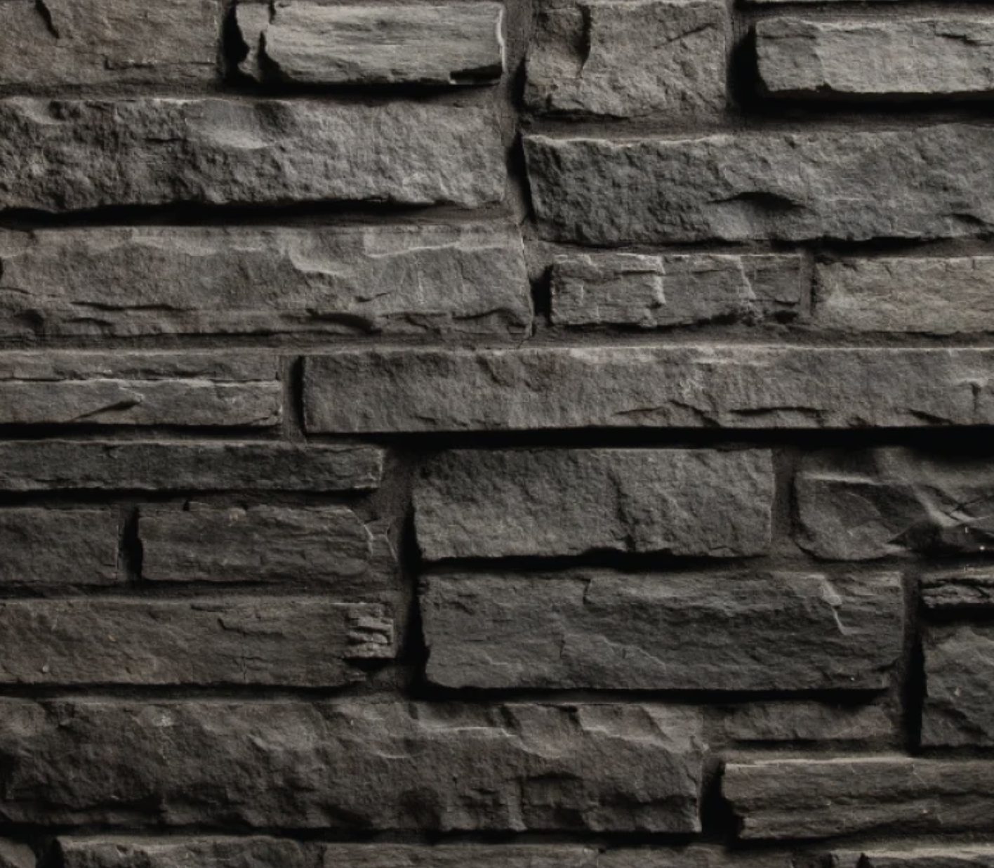 StoneRox Royal Stones Manufactured Stone Veneer Ledge Stone Graphite StoneRox Royal Stones Manufactured Stone Veneer Ledge Stone Graphite