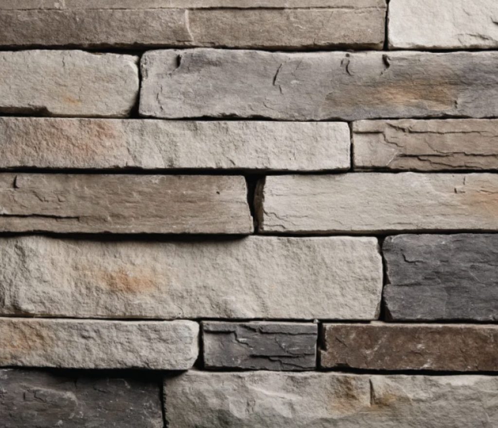 StoneRox Royal Stones Manufactured Stone Veneer Ledge Stone Titanium