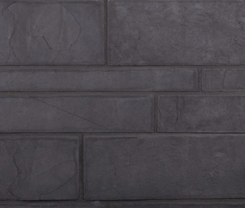 StoneRox Royal Stones Manufactured Stone Veneer Ridge Stone Graphite