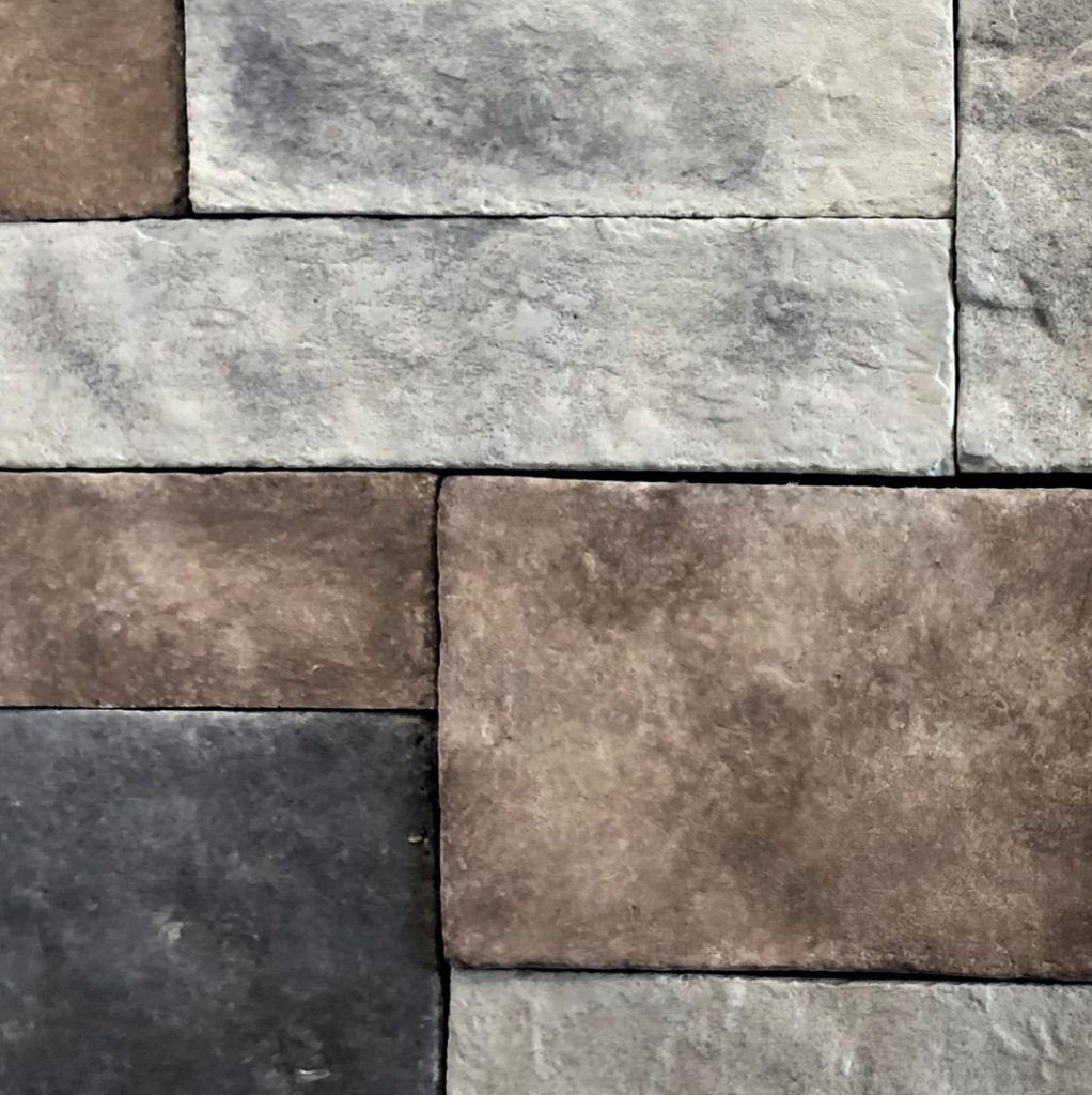 Stonepark Inc Manufactured Stone Veneer Euro Castle Banff Blend