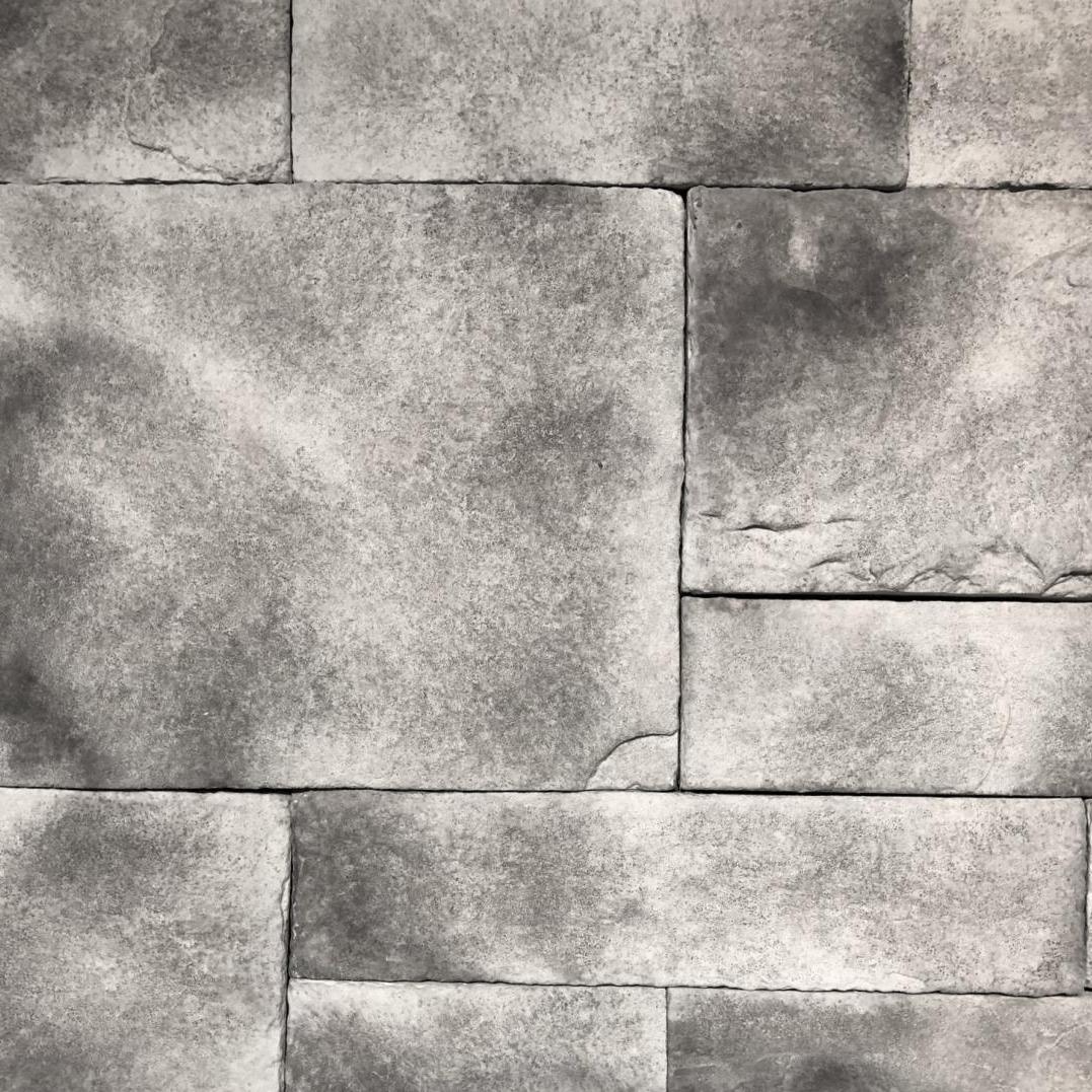 Stonepark Inc Manufactured Stone Veneer Euro Castle Moonlight Grey