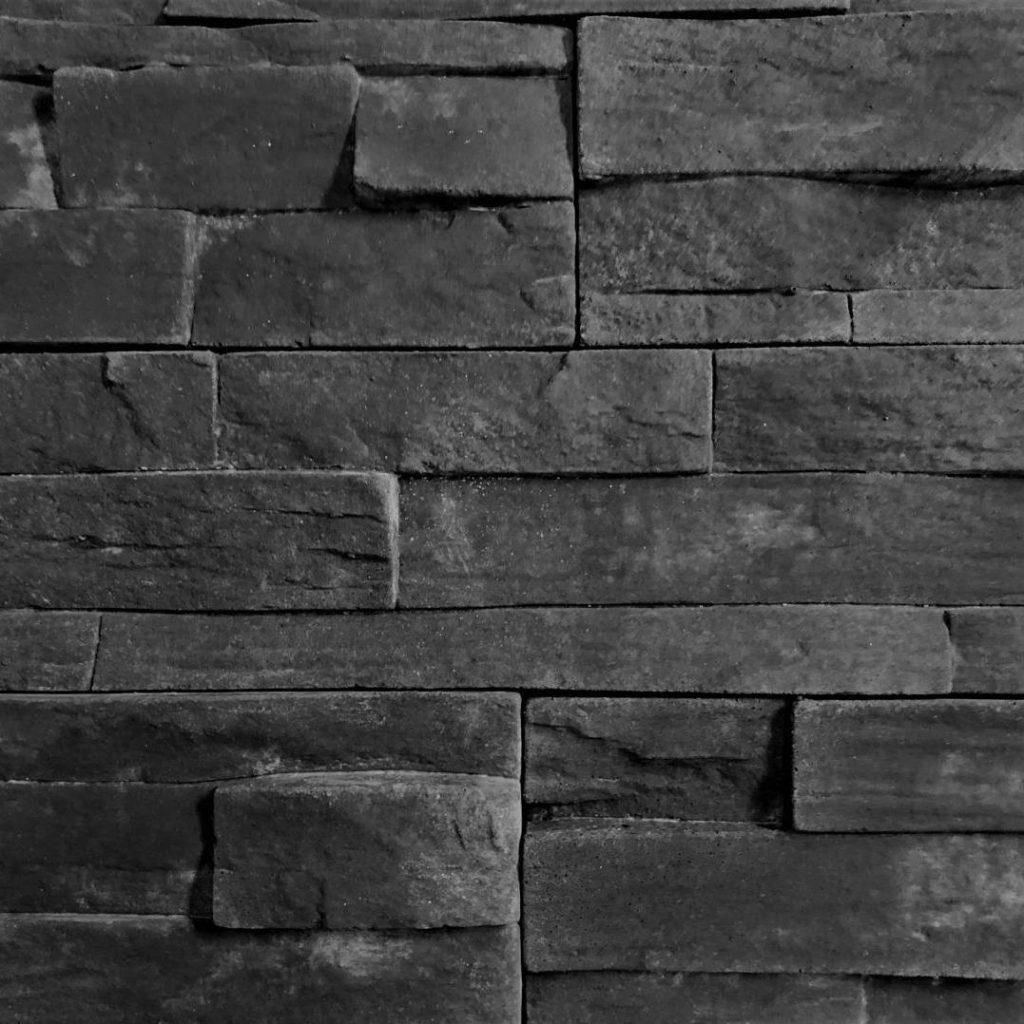 Stonepark Inc Manufactured Stone Veneer Midwestern Quickfit Midnight Darkness